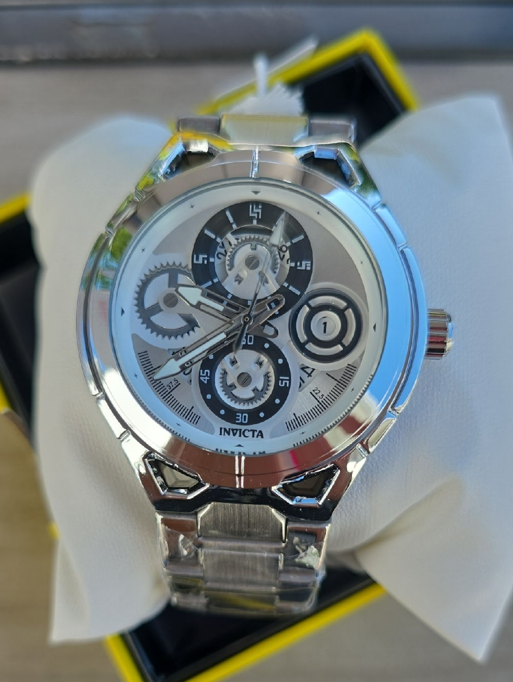 126.1  Invicta S1 Rally Men's Watch - 44mm, Silver